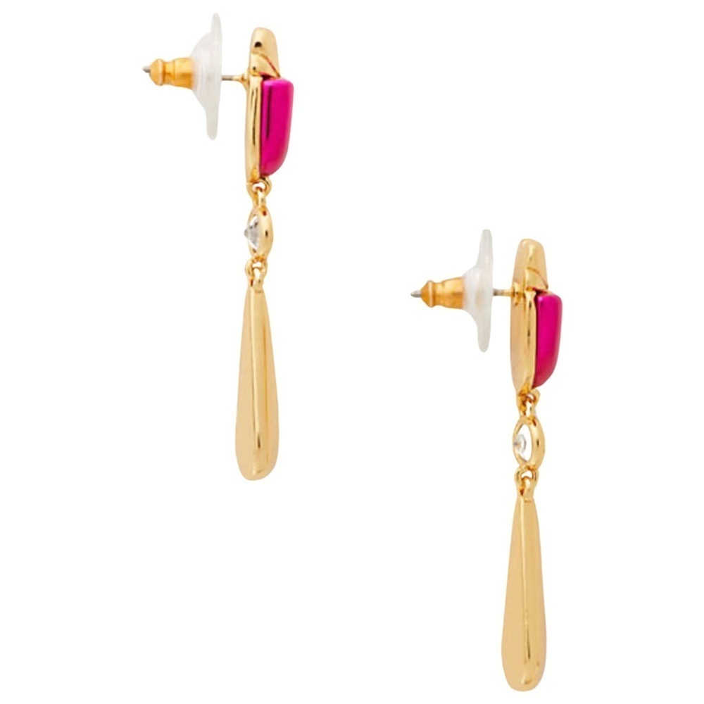 KATE SPADE • Love Bug Scarab Beetle Earrings - Picture 3 of 4